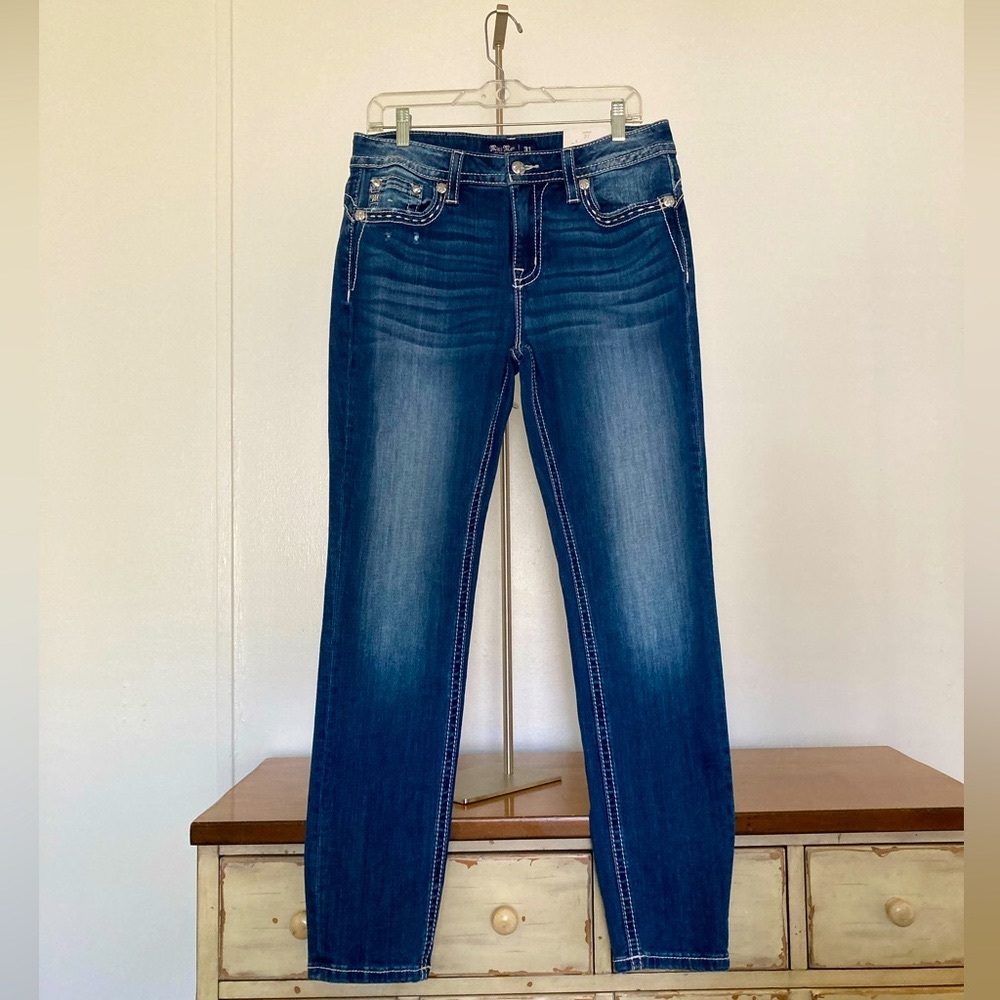 NEW Miss Me⭐️Mid-Rise 31” X 30” Skinny JEANS
